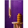 Casamance|Revêtements Muraux textile noué bouclé couleur moutarde|Casamance