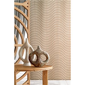 Casamance|Wallcovering acoustic modern geometric white|Wall Coverings 2