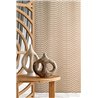 Casamance|Wallcovering sisal mosaic Japanese style beige brown|Wall Coverings