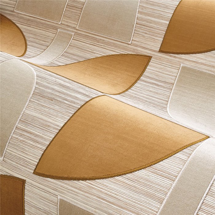 Casamance|Revêtements Muraux géométrique sisal velours beige ocre|Revêtements Muraux