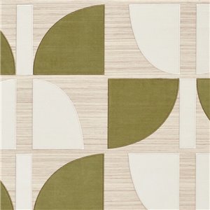Casamance|Revêtements Muraux lin coton brodé bleu point de chaînette|Revêtements Muraux