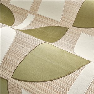 Casamance|Wallcovering pleated fabric burnt orange|Wall Coverings 2