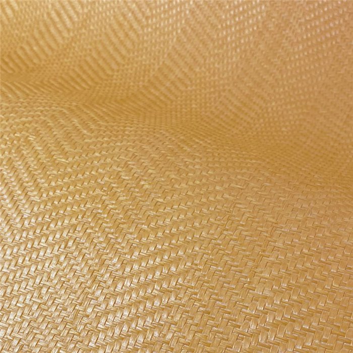 Casamance|Wallcovering raffia wicker chevron brown beige|Wall Coverings