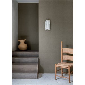 Caselio|Brown faux jute wallpaper|Raffia Imitation 2