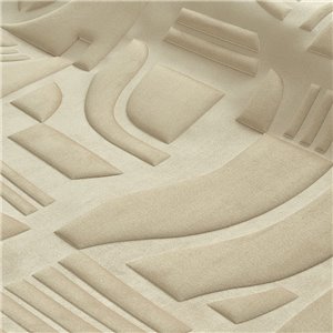 Casamance|Wallcovering acoustic modern geometric white|Wall Coverings 2