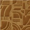 Casamance|Revêtements Muraux géométrique acoustique tridimensionnel ambre|Revêtements Muraux