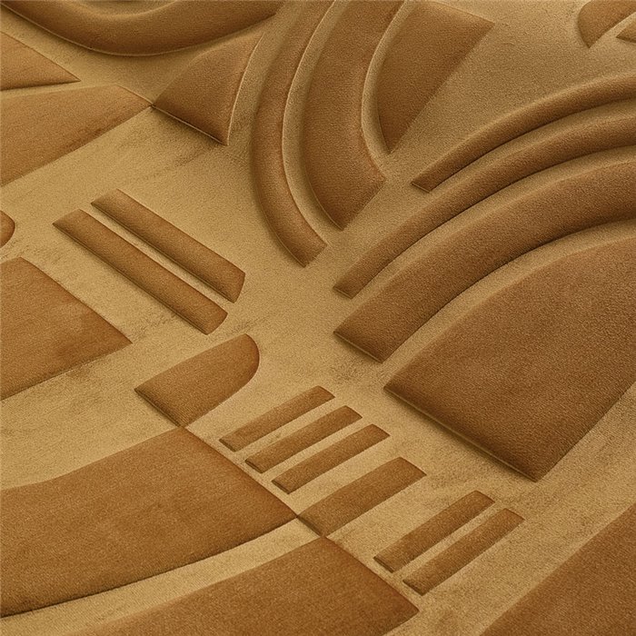 Casamance|Revêtements Muraux géométrique acoustique tridimensionnel ambre|Revêtements Muraux