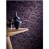 Casamance|Wallcovering acoustic modern geometric aubergine|Wall Coverings