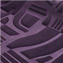 Casamance|Wallcovering acoustic modern geometric aubergine|Wall Coverings