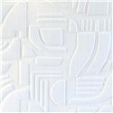 Casamance|Revêtements Muraux acoustique moderne formes géométriques blanc|Revêtements Muraux