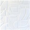 Casamance|Revestimiento pared acústico moderno formas geométricas blanco|Revestimientos de Pared
