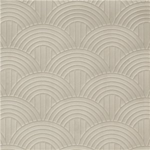 Eijffinger|Geometrische Tapete mit orientalischem Glasfenster Muster in Rot|Hochwertige
