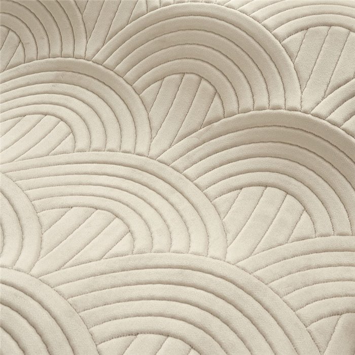 Casamance|Revestimiento pared acústico palmetas 3D Art Deco greige|Revestimientos de Pared