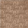 Casamance|Revêtements Muraux acoustique velours 3D Art Déco beige poudré|Revêtements Muraux
