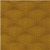 Casamance|Wandverkleidung akustisch Palmetten 3D Art Deco senf|Wandverkleidungen