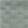 Casamance|Wallcovering acoustic velvet Art Deco celadon green|Wall Coverings