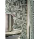 Casamance|Wandverkleidung akustisch Samt Art Deco seladongrün|Wandverkleidungen