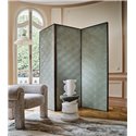 Casamance|Revestimiento pared acústico terciopelo Art Deco verde celadón|Revestimientos de Pared