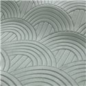 Casamance|Wallcovering acoustic velvet Art Deco celadon green|Wall Coverings
