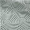 Casamance|Wallcovering acoustic velvet Art Deco celadon green|Wall Coverings