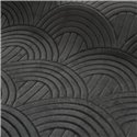 Casamance|Wallcovering acoustic velvet palm 3D anthracite|Wall Coverings