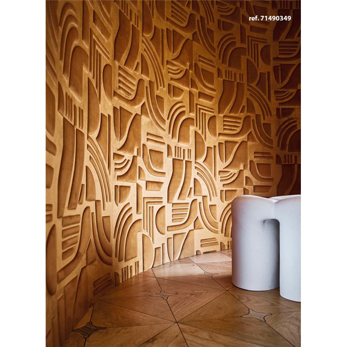 Casamance|Revêtements Muraux acoustique géométrique moderne vert céladon|Revêtements Muraux