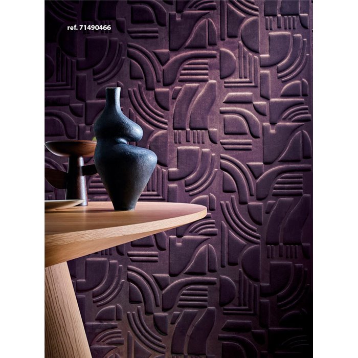 Casamance|Wallcovering acoustic modern geometric celadon green|Wall Coverings