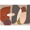 Affreschi & Affreschi|Papier peint panoramique personnalisé art abstrait formes organiques dorées|Panoramiques