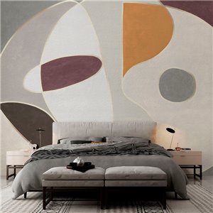 Rasch|Wall mural batik pattern red|Wallmurals