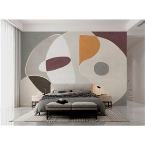 Rasch|Wall mural batik pattern red|Wallmurals 2
