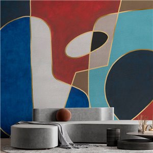 Papeldecor|Wandbild weiß 3D-Effekt|Wandbild