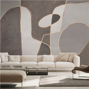 Eijffinger|Wandbild afrikanische Landschaft mit Fauna|Wandbild