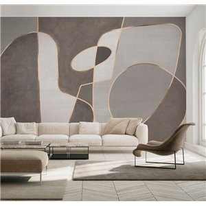 Eijffinger|Wandbild afrikanische Landschaft mit Fauna|Wandbild 2