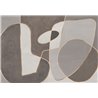 Affreschi & Affreschi|Wandbild personalisiert minimalistisch graue und beige Töne|Wandbild
