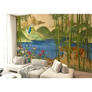Elitis|Wandbild ethnisch, Collage afrikanischer Motive|Wandbild 2
