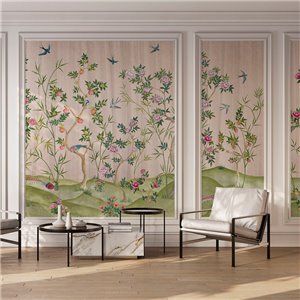As Creation|Wall mural tropical palm and monstera leaves|Wallmurals