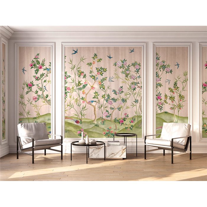 Affreschi & Affreschi|Wall mural custom oriental landscape|Wallmurals
