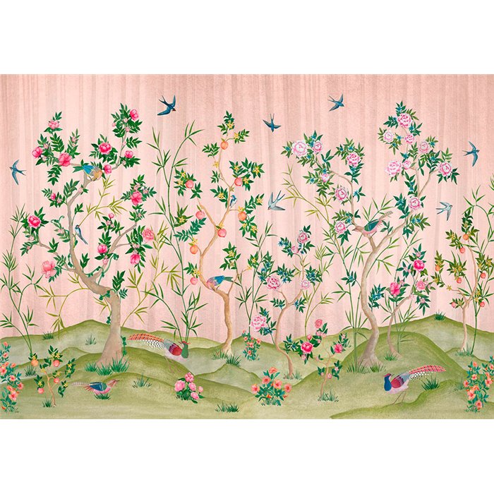 Affreschi & Affreschi|Wall mural custom oriental landscape|Wallmurals