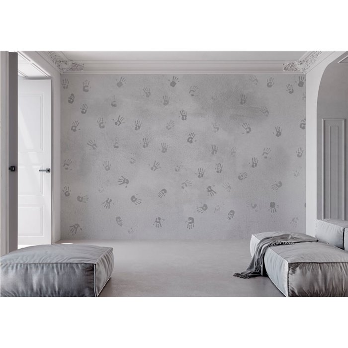 Affreschi & Affreschi|Wandbild personalisiert zeitgenössische Kunst minimalistische Spuren|Wandbild