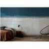 Affreschi & Affreschi|Papier peint panoramique personnalisé artistique contemporain bleu et blanc|Panoramiques