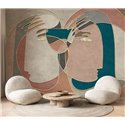 Affreschi & Affreschi|Wandbild personalisiert figurativ menschliche Gesichter|Wandbild