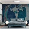 Affreschi & Affreschi|Wall mural custom cubist with human faces|Wallmurals