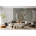 Affreschi & Affreschi|Wall mural custom cubist contemporary faces|Wallmurals