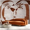 Affreschi & Affreschi|Wandbild personalisiert figurative Kunst abstrakte Gesichter|Wandbild