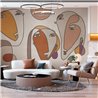Mural personalizado contemporáneo figuras humanas - Affreschi Innerline IL402