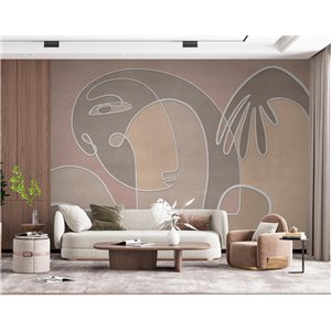 Affreschi & Affreschi|Wall mural custom modern cubist composition|Wallmurals 2