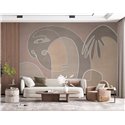 Affreschi & Affreschi|Wall mural custom minimalist human faces|Wallmurals