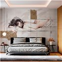 Affreschi & Affreschi|Wall mural custom artistic female figure|Wallmurals