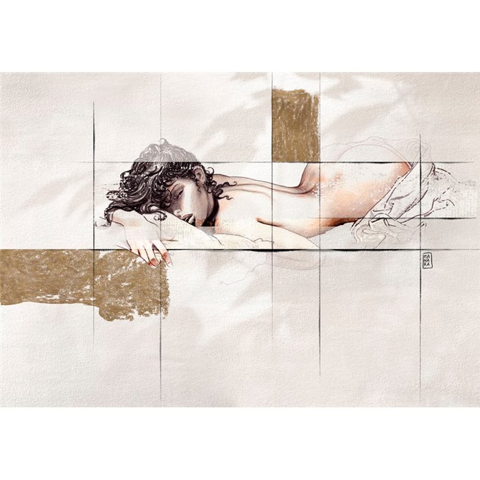Affreschi & Affreschi|Wall mural custom artistic female figure|Wallmurals