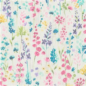 Rasch|Papel pintado floral Boho gris claro|Floral